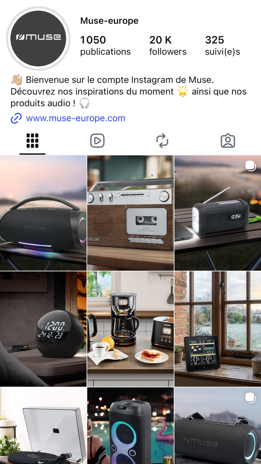 Instagram Muse Europe